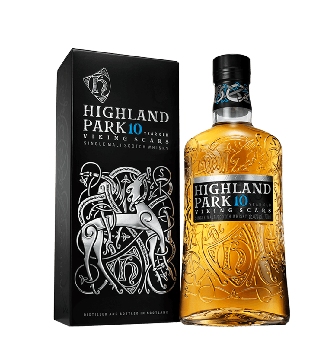 Whisky Highland Park Viking Scars 10 Ani 0 7L Distribuitor Wpg Ro